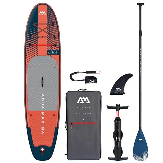 Aqua Marina Atlas 12.0 SUP Aufblasbares Stand Up Paddle Board Komplett Set 1 Aqua Marina Atlas 12.0 SUP Aufblasbares Stand Up Paddle Board Komplett Set