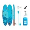 Aquatone Wave 10.0 All-Round SUP Set Ausblasbares Stand Up Paddle Board