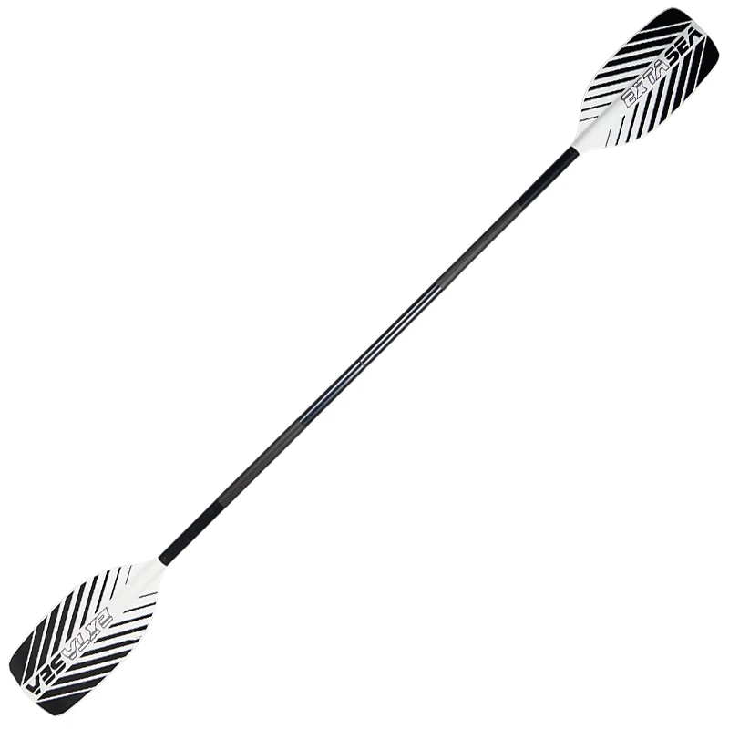 ExtaSea Alu Paddelkombination Doppelpaddel Stechpaddel Black And White 2 ExtaSea Alu Paddelkombination Doppelpaddel Stechpaddel Black And White – Bild 2