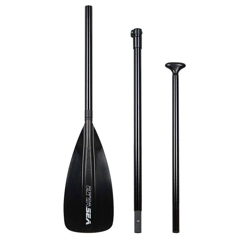 ExtaSea SUP Vario Fiberglas Paddel 3-teilig Black-grey 3 ExtaSea SUP Vario Fiberglas Paddel 3-teilig Black-grey – Bild 3