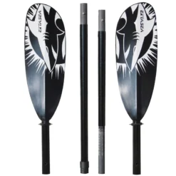 ExtaSea Tour Vario Fiberglas Doppelpaddel | 210-240cm | 4-teilig | Schwarz-weiß -Sport – Rudergeschäft extasea tour vario fiberglas doppelpaddel 210 240cm 4 teilig schwarz weiss 2