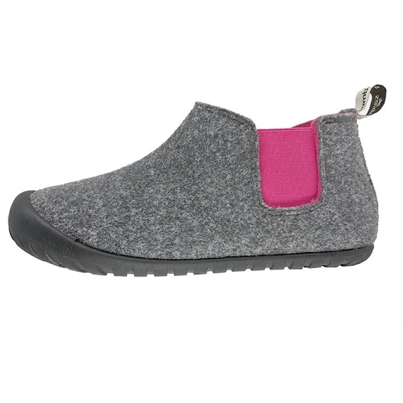 Gumbies Brumby Damen Hausschuhe Hüttenschuhe Grey-pink 3 Gumbies Brumby Damen Hausschuhe Hüttenschuhe Grey-pink – Bild 3