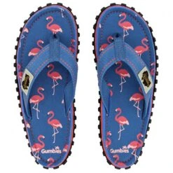 Gumbies Flamingo Kids Kinder Zehentrenner Badelatschen Sandale Blau
