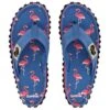 Gumbies Flamingo Zehentrenner Badelatschen Sandale Blau