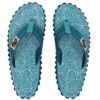 Gumbies Original Zehentrenner Badelatschen Turquoise Swirls