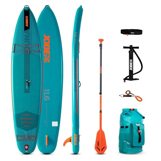 Jobe Duna 11.6 SUP Set Aufblasbares Stand Up Paddle Board Teal 1 Jobe Duna 11.6 SUP Set Aufblasbares Stand Up Paddle Board Teal