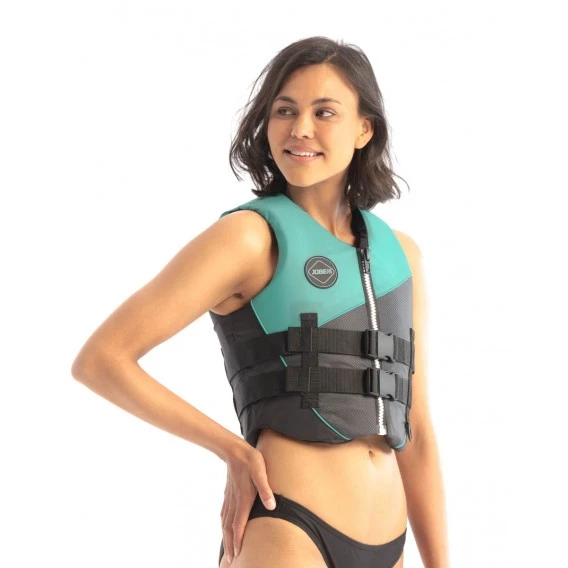 Jobe Nylon Damen Schwimmweste Vintage Teal 3 Jobe Nylon Damen Schwimmweste Vintage Teal – Bild 3