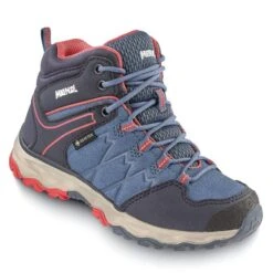 Meindl Boneto Junior MID GTX Kinder Wanderschuhe Freizeitschuhe Jeans-malve