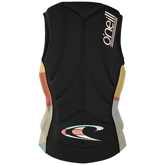 ONeill Slasher Comp Vest Damen Neopren Prallschutzweste Black-jasmine 2 ONeill Slasher Comp Vest Damen Neopren Prallschutzweste Black-jasmine – Bild 2