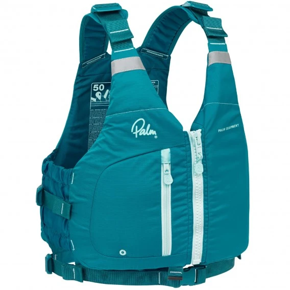 Palm Meander PFD Damen Paddelweste Tourenweste Teal 1 Palm Meander PFD Damen Paddelweste Tourenweste Teal