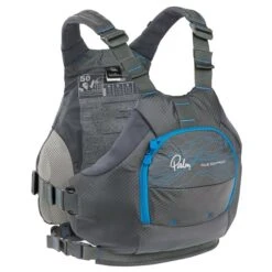 Palm Riff PFD Wildwasser-Weste Schwimmweste Jet Grey