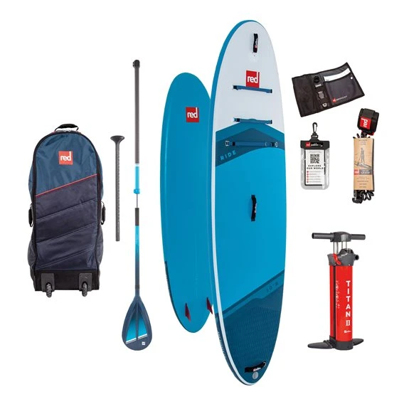 Red Paddle Ride 10.8 MSL Aufblasbares SUP Komplett Set Mit Paddel 1 Red Paddle Ride 10.8 MSL Aufblasbares SUP Komplett Set Mit Paddel