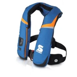 Secumar Scout 275 3D Harness Rettungsweste Hellblau-orange