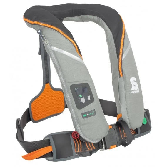 Secumar Survival 220 Aufblasbare Rettungsweste Hellgrau 1 Secumar Survival 220 Aufblasbare Rettungsweste Hellgrau