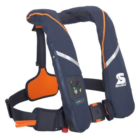 Secumar Survival 275 Aufblasbare Rettungsweste Dunkelblau-orange 1 Secumar Survival 275 Aufblasbare Rettungsweste Dunkelblau-orange