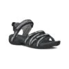 Teva Tirra Damen Trekking Sandale Freizeitsandale Palms Black