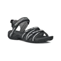 Teva Tirra Damen Trekking Sandale Freizeitsandale Palms Black