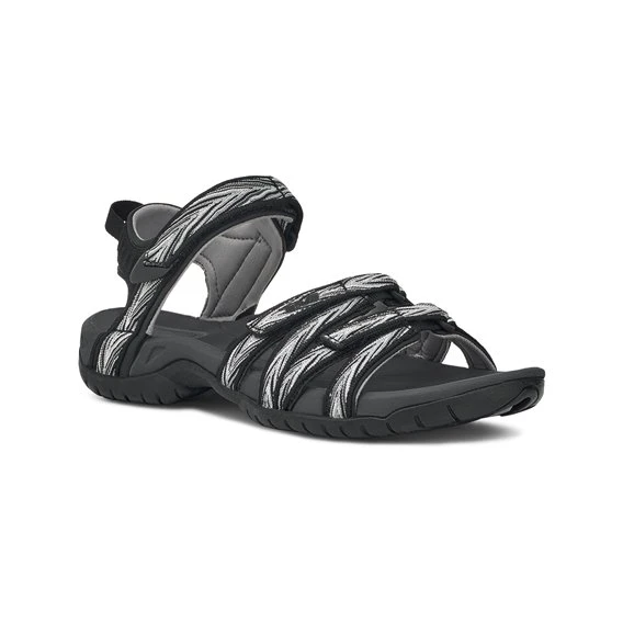 Teva Tirra Damen Trekking Sandale Freizeitsandale Palms Black 1 Teva Tirra Damen Trekking Sandale Freizeitsandale Palms Black